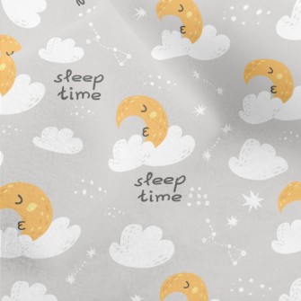 Moon Sleeping Time Micro Fleece