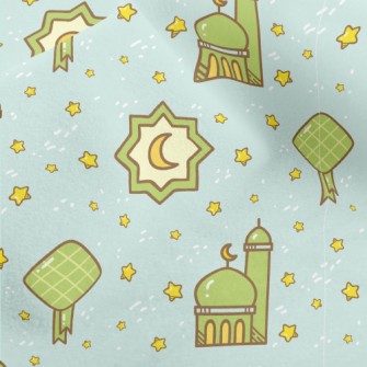 Islamic Architecture Micro Fleece