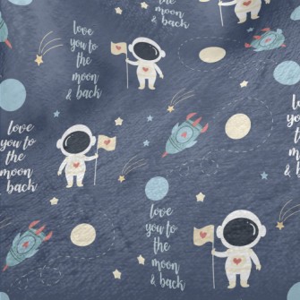 Astronauts Land On The Moon Minky
