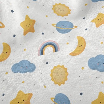 Sun Stars Cloud Rainbow Minky