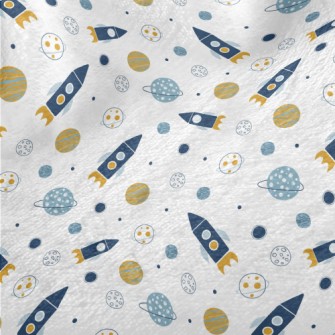 Space Shuttle And Planet Minky