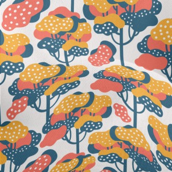 Childlike Little Trees Lightweight Performance Linen