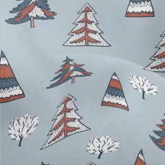 Tricolor Christmas Tree Lightweight Performance Linen