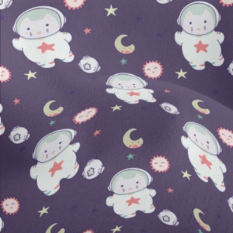 Cat Astronaut Lightweight Performance Linen