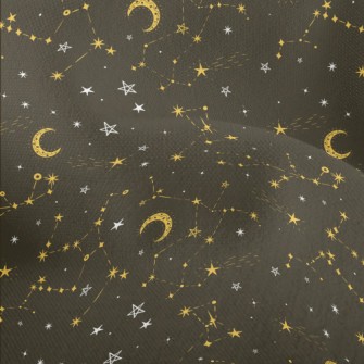 Moon And Constellations Lightweight Performance Linen
