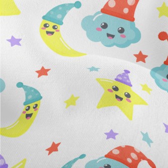 Hat Stars Moon Lightweight Performance Linen