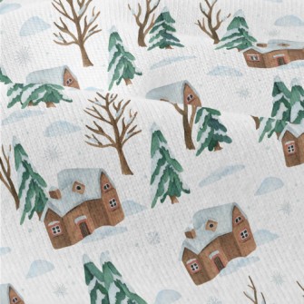 House In Snow Modern Jersey