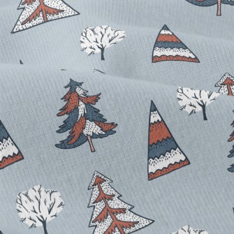 Tricolor Christmas Tree Modern Jersey