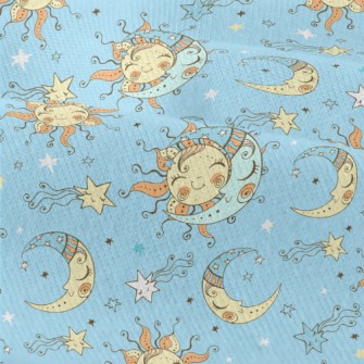 Smiling Sun And Moon Modern Jersey