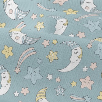 Father Moon And Shooting Stars Modern Jersey