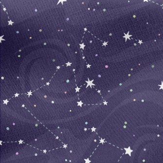 Dots, Lines, Stars Jersey Backed Fleece