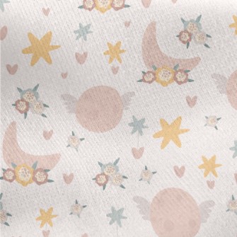 Love Soft Moon Jersey Backed Fleece