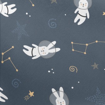 Stars And Space Bunny Pongee