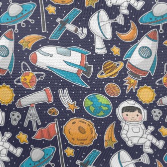 Universe And Space Headquarter Pongee