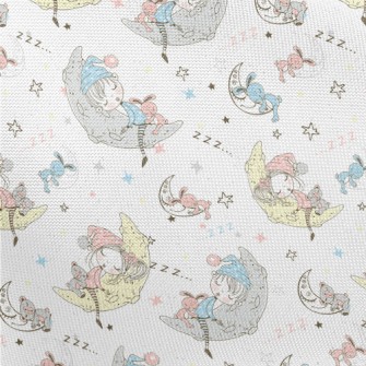 Kids Animal Sleep Time Pongee