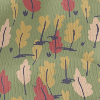 Growing Small Leaves Stretch Jersey