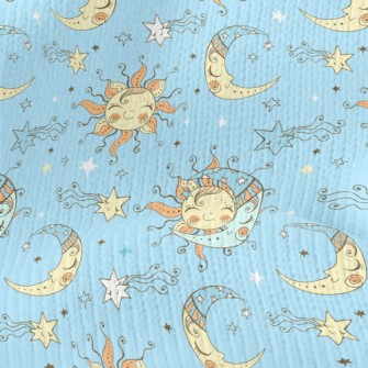 Smiling Sun And Moon Stretch Jersey