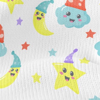 Hat Stars Moon Stretch Jersey