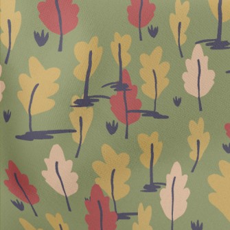 Growing Small Leaves Lightweight Cotton Poplin