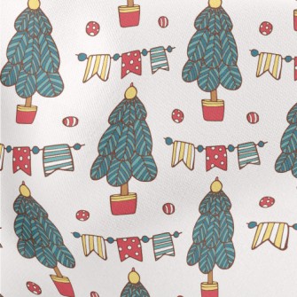 Christmas Party Decorations Lightweight Cotton Poplin