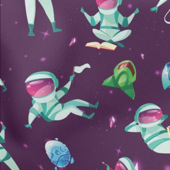 Astronaut Movement Lightweight Cotton Poplin