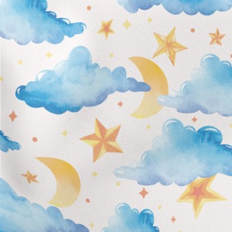 Shining Little Star Lightweight Cotton Poplin