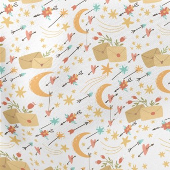 Romantic Email Lightweight Cotton Poplin