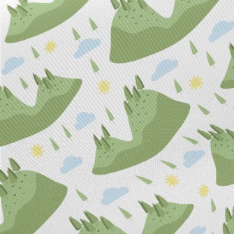 Forest Scenic Area Midweight Cotton Poplin