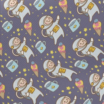 Alternative Food In Space Midweight Cotton Poplin