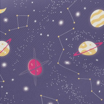 Universe Planet Stars Midweight Cotton Poplin