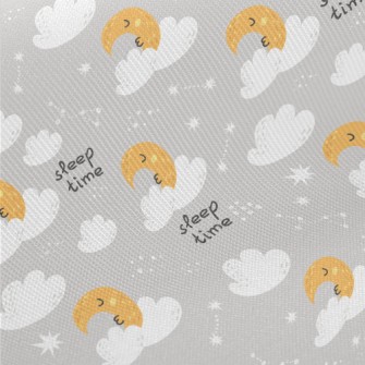 Moon Sleeping Time Midweight Cotton Poplin