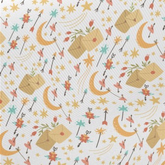 Romantic Email Midweight Cotton Poplin