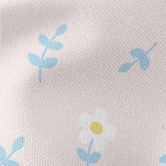 Lovely Flowers And Leaves Waterproof Canvas