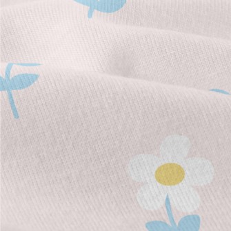 Lovely Flowers And Leaves Modern Jersey