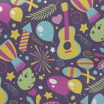 Colorful And Happy Carnival Twill