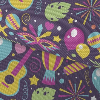 Colorful And Happy Carnival Waterproof Oxford