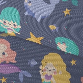 Pretty Mermaid Princess Waterproof Oxford