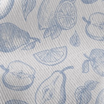 Sketch Of Beautiful Fruits Standard Corduroy