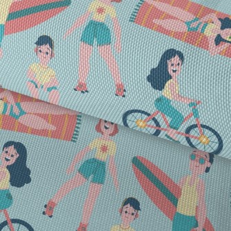 Surf Skate People Waterproof Oxford