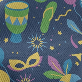 Carnival Mask Party Standard Corduroy