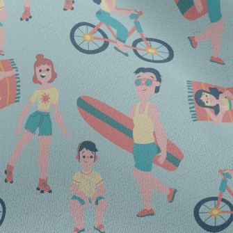 Surf Skate People Chiffon