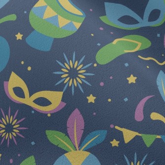 Carnival Mask Party Chiffon