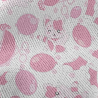 Happy Dreamy Cat Standard Corduroy