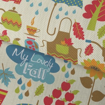 I Love Fall Gardening Waterproof Oxford