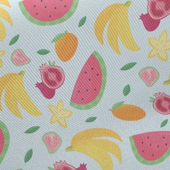 Watermelon Star Fruit Guava Twill