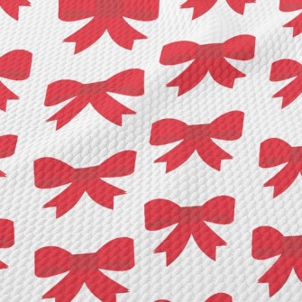 Pretty Bright Bow Birdseye Piqué
