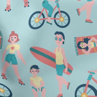 Surf Skate People Stretch Ponte