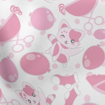 Happy Dreamy Cat Stretch Ponte