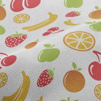 Mini Fruits Performance Linen