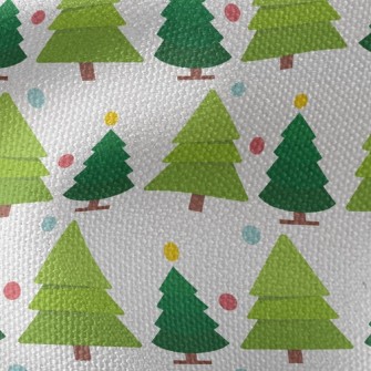Cute Size Christmas Tree Waterproof Canvas